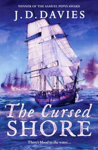 Book Cover for The Cursed Shore by J D Davies