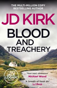 Book Cover for Blood and Treachery by J D Kirk
