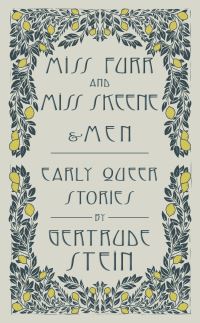 Book Cover for Miss Furr and Miss Skeene and Men by Gertrude Stein