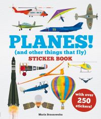 Book Cover for Planes! Sticker Book by Bryony Davies