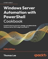 Book Cover for Windows Server Automation With PowerShell Cookbook by Thomas Lee