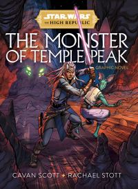 Book Cover for The Monster of Temple Peak by Cavan Scott