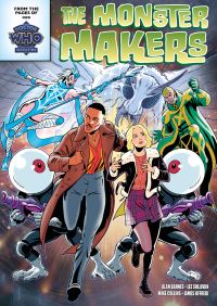 Book Cover for The Monster Makers by Alan Barnes