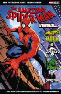 Book Cover for The Amazing Spider-Man Versus... by Peter David, Gerry Conway, David Michelinie