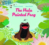 Book Cover for The Hula Painted Frog by Amber A Novak