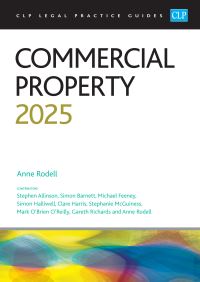 Book Cover for Commercial Property 2025 by Anne Rodell