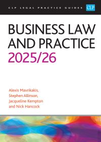 Book Cover for Business Law and Practice by Alexis Mavrikakis, Stephen Allinson, Jacqueline Kempton, Nick Hancock