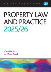 Book Cover for Property Law and Practice by Clare Harris, Anne Rodell