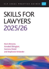 Book Cover for Skills for Lawyers by Kevin Browne, Annabel Elkington, Gemma Shield, Stephanie Verlander