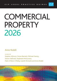 Book Cover for Commercial Property 2026 by Anne Rodell