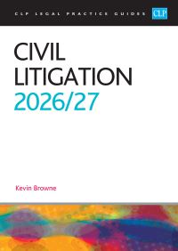 Book Cover for Civil Litigation 2026/27 by Kevin Browne, Margaret J Catlow