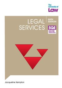 Book Cover for SQE Legal Services 6E by Jacqui Kempton