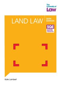 Book Cover for SQE Land Law 6E by Kate Lambert