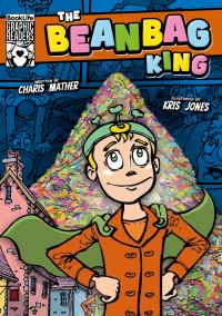 Book Cover for The Beanbag King by Charis Mather