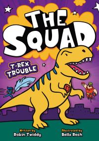 Book Cover for T-Rex Trouble by Robin Twiddy