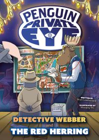 Book Cover for Detective Webber and The Red Herring by Noah Leatherland