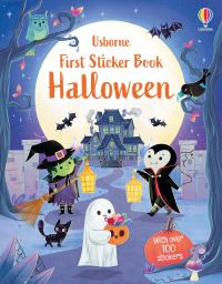 Book Cover for First Sticker Book Halloween by Alice Beecham