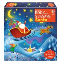 Book Cover for Usborne Book and 3 Jigsaws by Sam Taplin