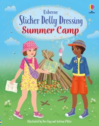 Book Cover for Sticker Dolly Dressing Summer Camp by Fiona Watt