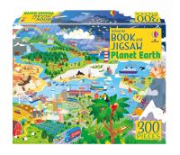 Book Cover for Usborne Book and Jigsaw Planet Earth by Sam Smith