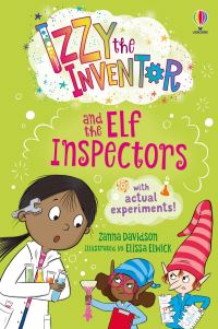 Book Cover for Izzy the Inventor and the Elf Inspectors by Susanna Davidson