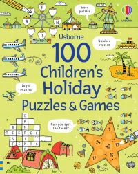 Book Cover for 100 Children's Puzzles and Games by Phillip Clarke