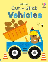 Book Cover for Cut and Stick Vehicles by Jessica Greenwell