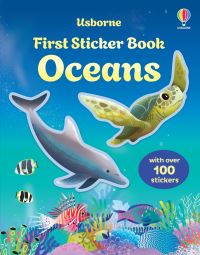 Book Cover for First Sticker Book Oceans by Alice Beecham