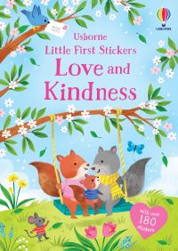 Book Cover for Little First Stickers Love and Kindness by Holly Bathie