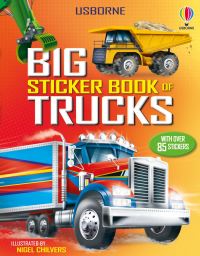 Book Cover for Big Sticker Book of Trucks by Simon Tudhope