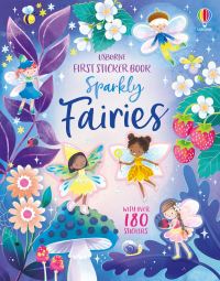 Book Cover for First Sticker Book Sparkly Fairies by Holly Bathie