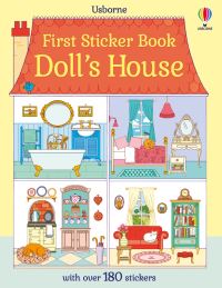 Book Cover for First Sticker Book Doll's House by Abigail Wheatley
