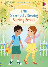 Book Cover for Little Sticker Dolly Dressing Starting School by Fiona Watt
