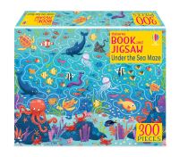 Book Cover for Usborne Book and Jigsaw Under the Sea Maze by Sam Smith