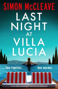 Book Cover for Last Night at Villa Lucia by Simon McCleave