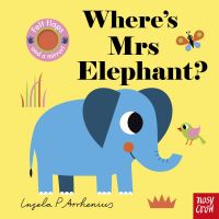 Book Cover for Where's Mrs Elephant? by Ingela P Arrhenius