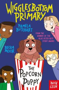 Book Cover for The Popcorn Puppy by Pamela Butchart