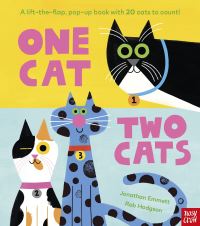Book Cover for One Cat, Two Cats by Jonathan Emmett