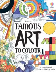 Book Cover for Famous Art to Colour by Susan Meredith