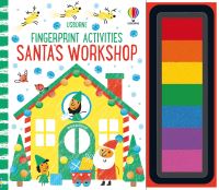 Book Cover for Fingerprint Activities Santa's Workshop by Fiona Watt