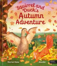 Book Cover for Squirrel and Duck's Autumn Adventure by Harriet Stone