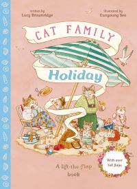 Book Cover for Cat Family Holiday by Lucy Brownridge