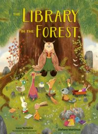 Book Cover for The Library in the Forest by Mr Luca Tortolini