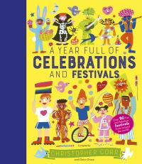 Book Cover for A Year Full of Celebrations and Festivals by Claire Grace