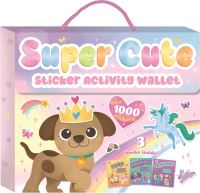 Book Cover for Super Cute Sticker Activity Wallet by Igloo Books Ltd