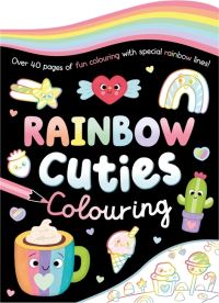 Book Cover for Rainbow Cuties Colouring by Igloo Books Ltd