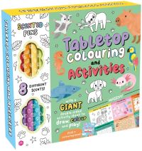 Book Cover for Tabletop Colouring and Activities by Igloo Books Ltd