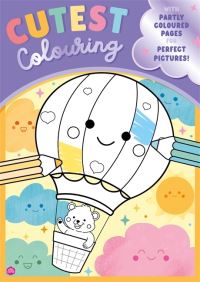 Book Cover for Cutest Colouring by Igloo Books Ltd