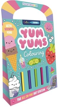 Book Cover for Yum Yums Colouring by Igloo Books Ltd