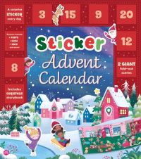 Book Cover for Sticker Advent Calendar by Igloo Books Ltd